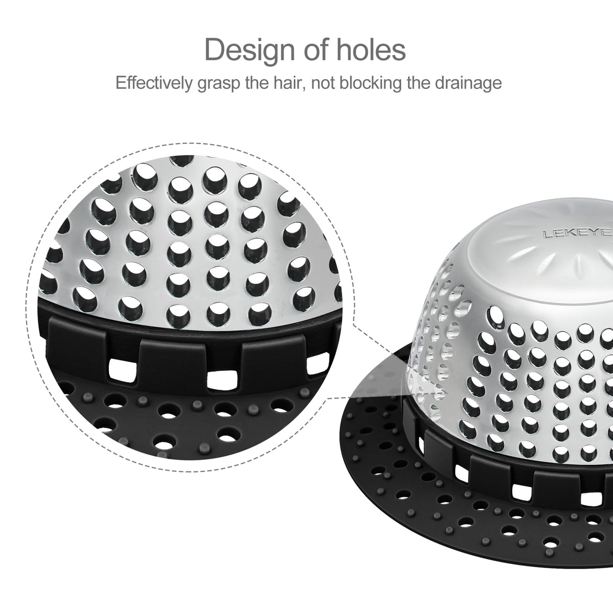 LEKEYE easy-install design with no screws keeps the protector firmly in place.