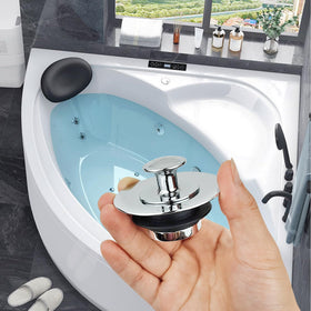 LEKEYE easy installation and cleaning for a tidy bathroom
