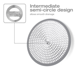 LEKEYE semi-circle drainage design eases water flow and cleaning.