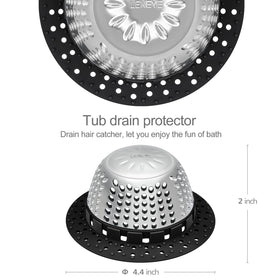 LEKEYE stainless steel dome and silicone rim seal flush for secure, rust-free use.