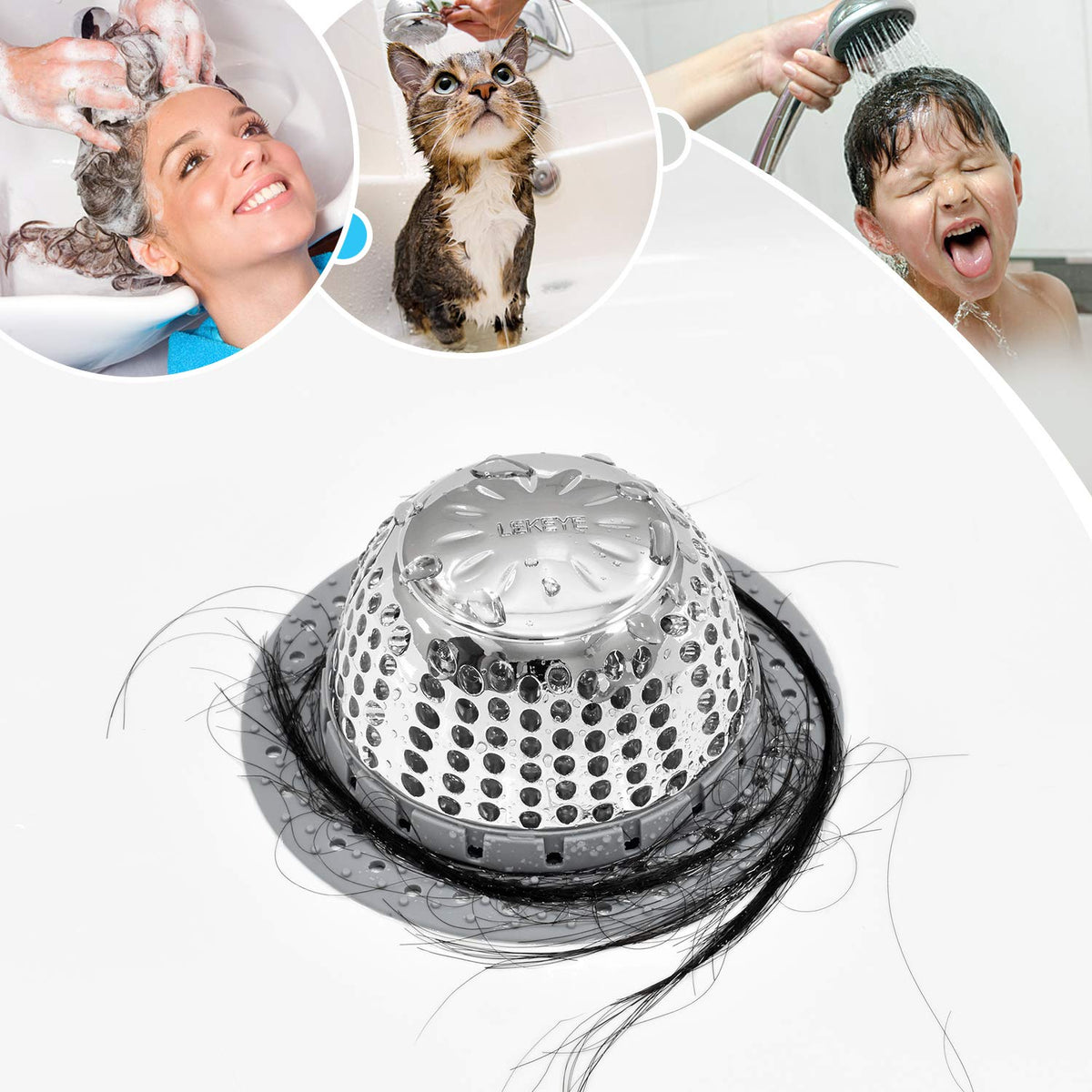 LEKEYE stylish bathroom accessory adds functional elegance to home décor.