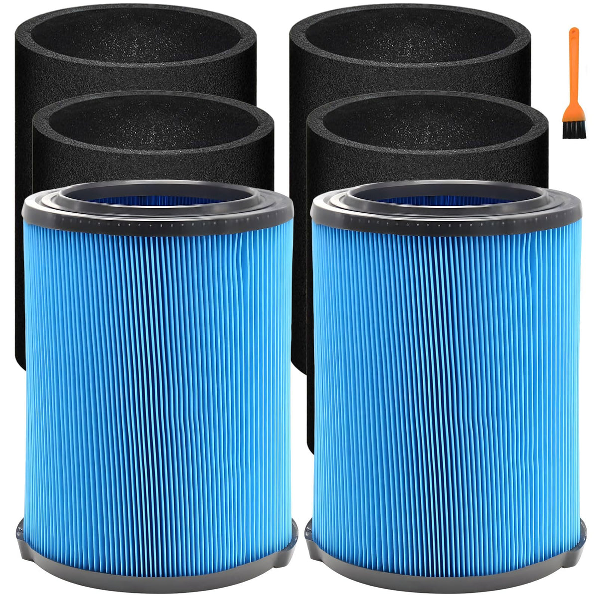 LEKVORN VF3500 filter compatible with Ridgid WD30500 for clean, fine dust capture.