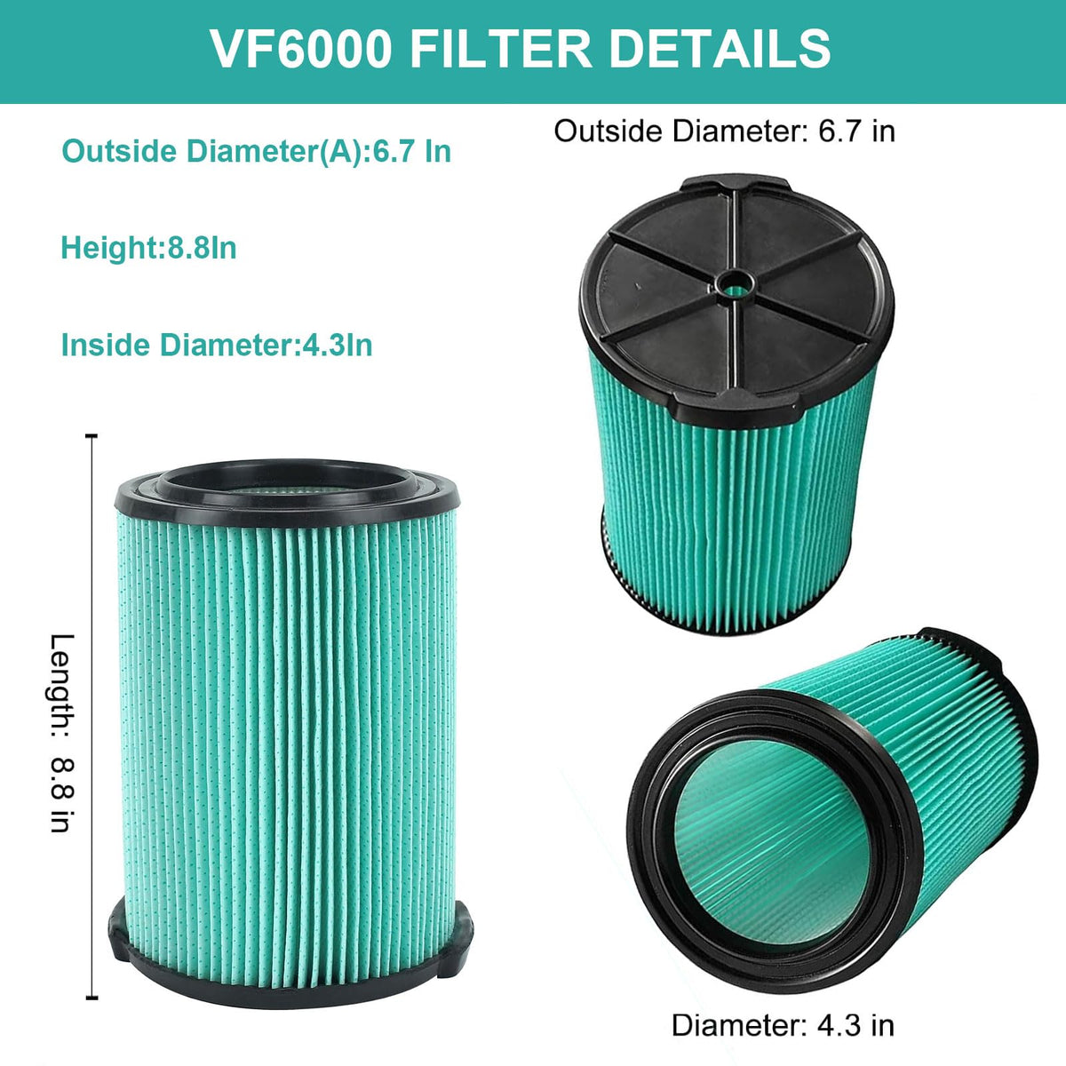 LEKVORN VF6000 wash-dry process shows reusable design for long-term savings.