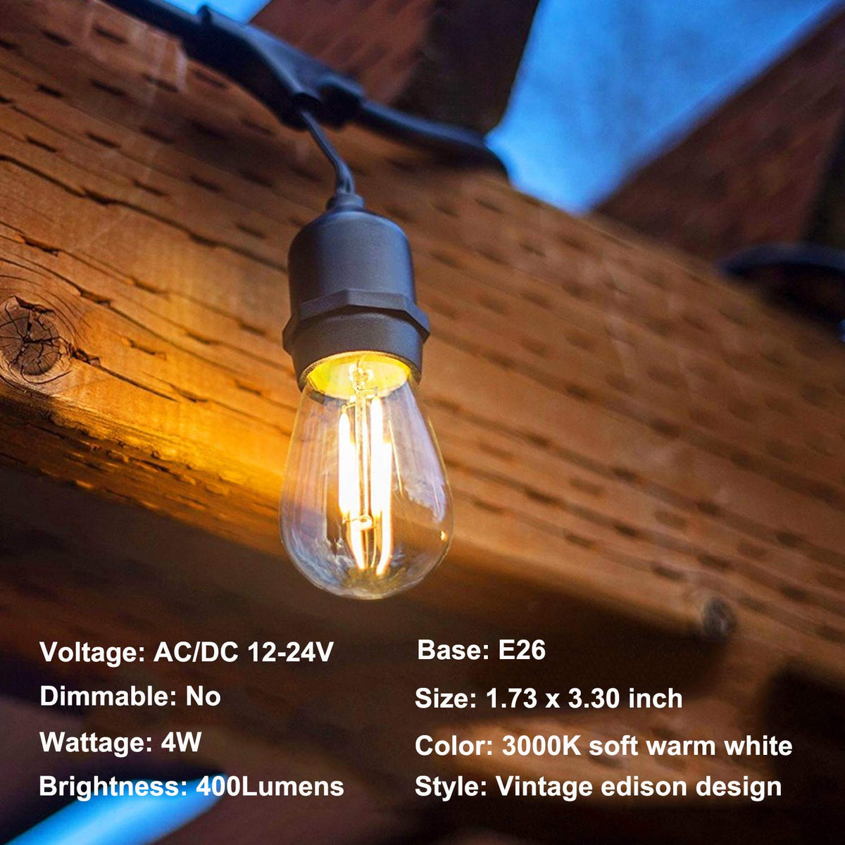 LEMENG RV camper lighting with 360° beam for comfortable evenings