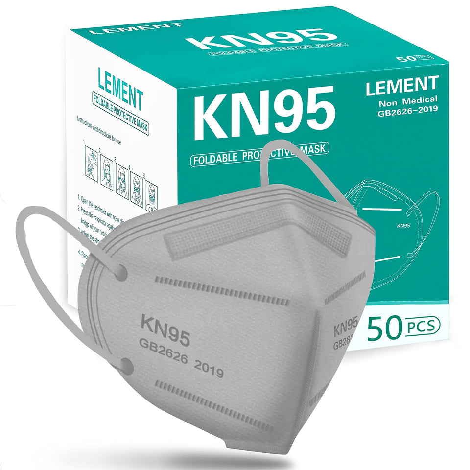LEMENT KN95 face mask with 5-layer cup design for daily comfort.