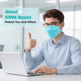 LEMENT KN95 mask foldable design for compact storage and travel