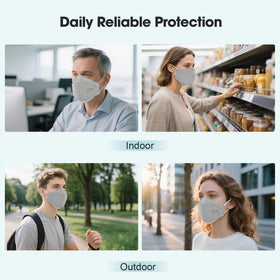 LEMENT KN95 mask foldable design fits easily in bag