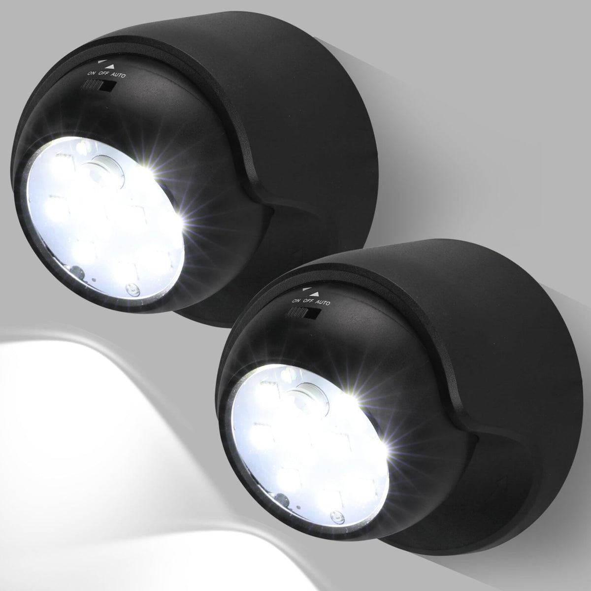 LemonBest motion sensor outdoor light porch entryway enhances security