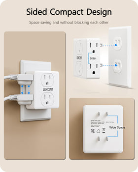 LENCENT compact wall tap fits tight spots and reduces clutter