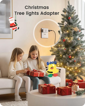 LENCENT four-pack outlet adapter, great value for home, travel, and offices.