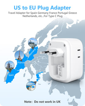 LENCENT USB-C fast charging ports support quick power for phones and tablets