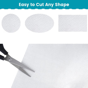 Lengtimo easy-installation window screen—cut to fit 36 by 200 inch openings.