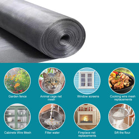 Lengtimo premium replacement window screen for damaged or worn-out frames.