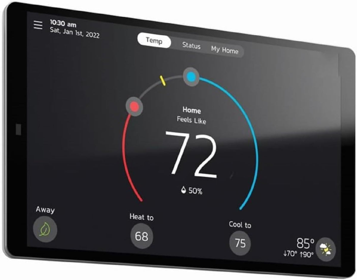 Lennox S40 with WiFi enables remote access from anywhere.