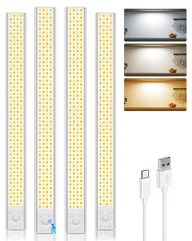 LENOMA 16-inch under-cabinet light for bright, even kitchen illumination.