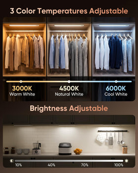 LENOMA always-on mode provides continuous lighting for tasks.