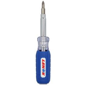 Lenox 9-In-1 screwdriver compact design reduces tool clutter.