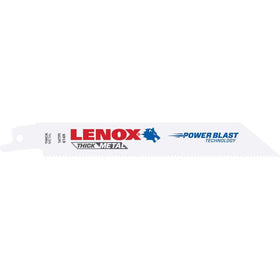 LENOX T2 Technology tooth geometry enables efficient cutting across materials