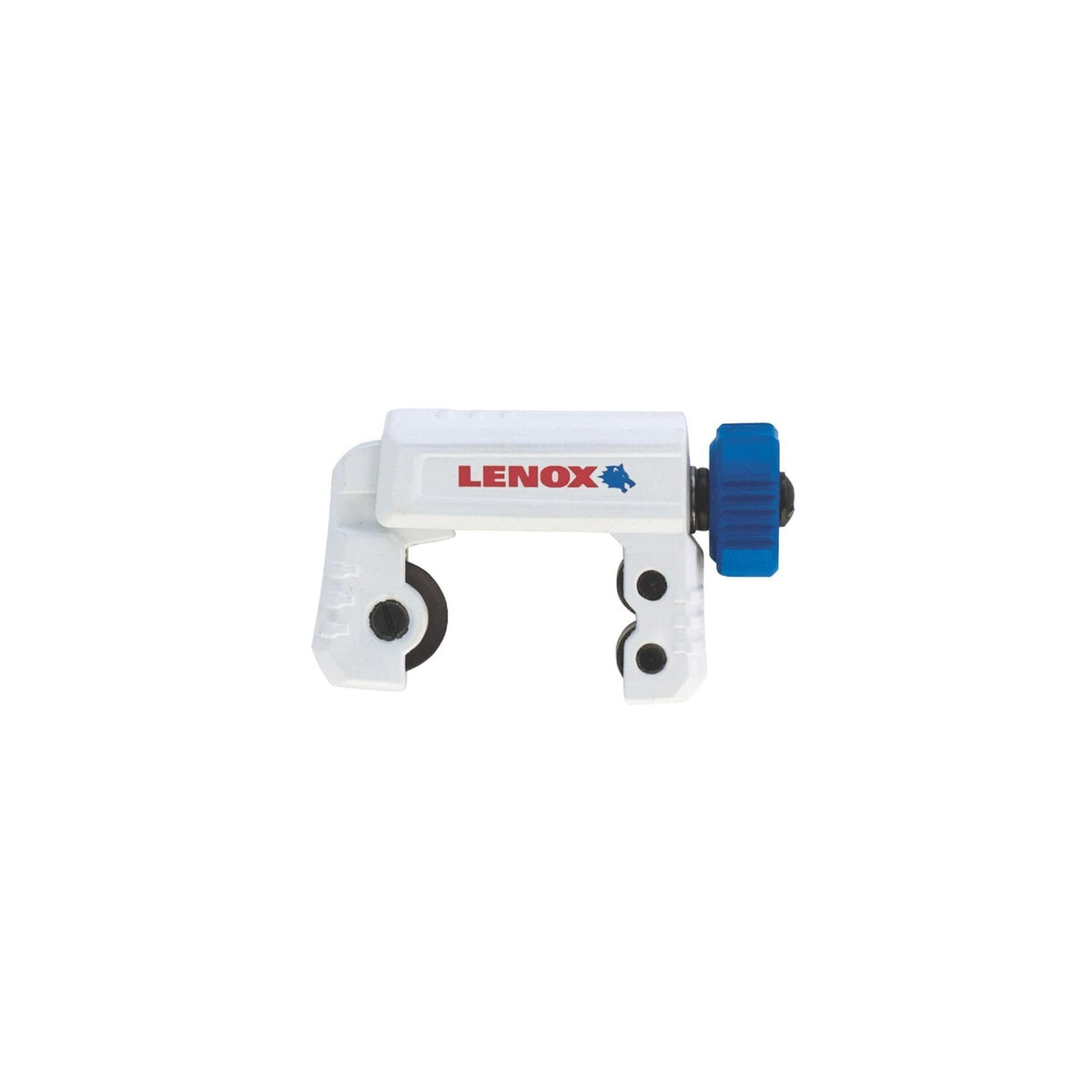 Lenox tube cutter for 1/8 to 1-1/8 inch tubing with spare wheel storage