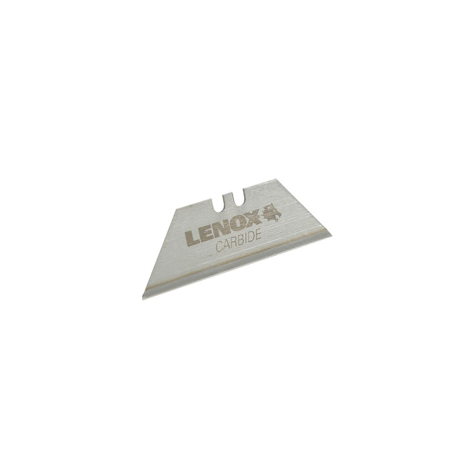 Lenox LXHT11800L carbide utility blades, 50-pack, for long-lasting first cuts.