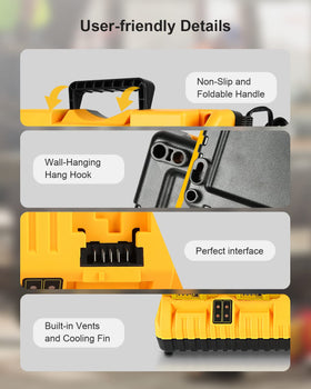 Lenoya DCB104 compact design enhances portability for travel and workspaces