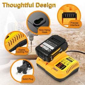 Lenoya three LED indicators show charging status for easy monitoring