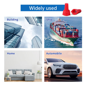 Lenporl no-solder-needed wire nuts simplify fast connections on multiple wires.