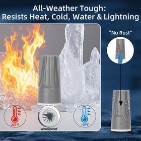 Lenporl heat-resistant housing tested for high-temperature durability.