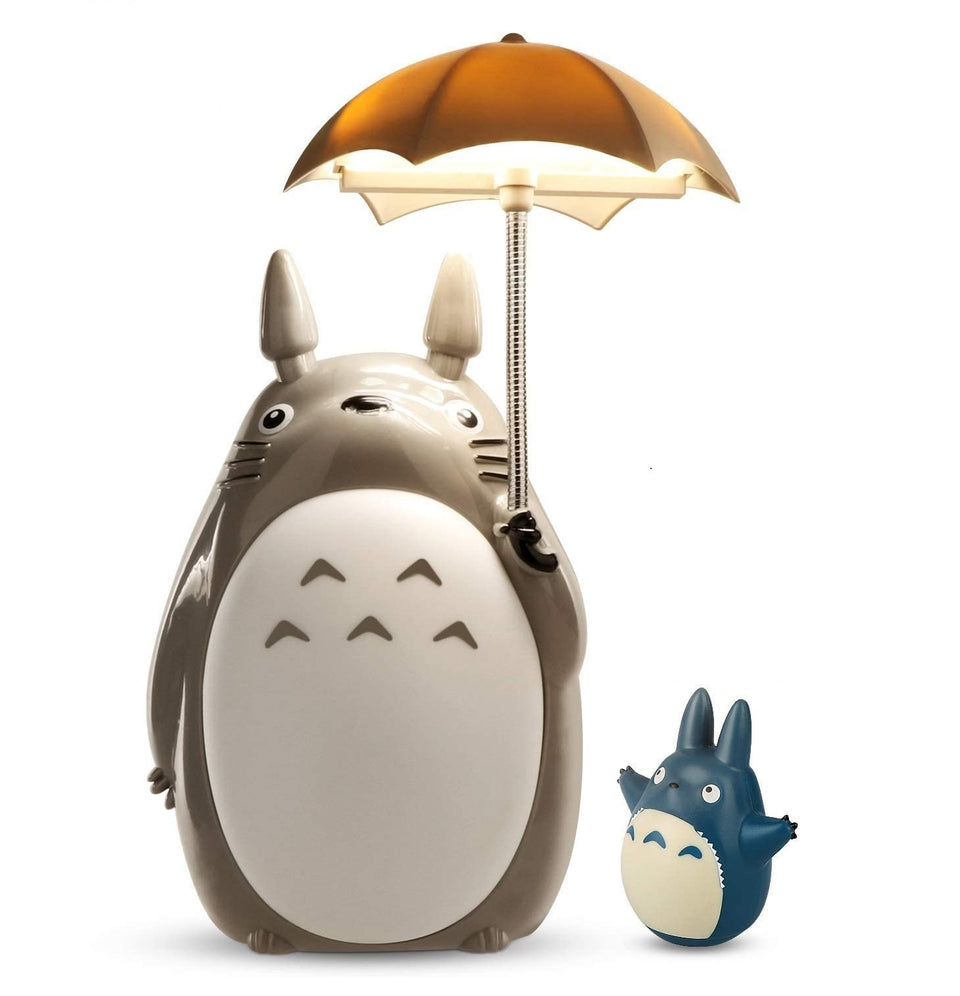 Lenporl Totoro umbrella LED night light with warm belly glow for bedtime