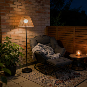LEOKED outdoor porch lantern for warm entryway glow