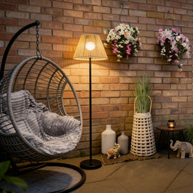 LEOKED solar powered ambient light for evenings outside