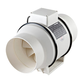 LEOKV bathroom application demonstrates efficient ventilation for bathrooms and kitchens