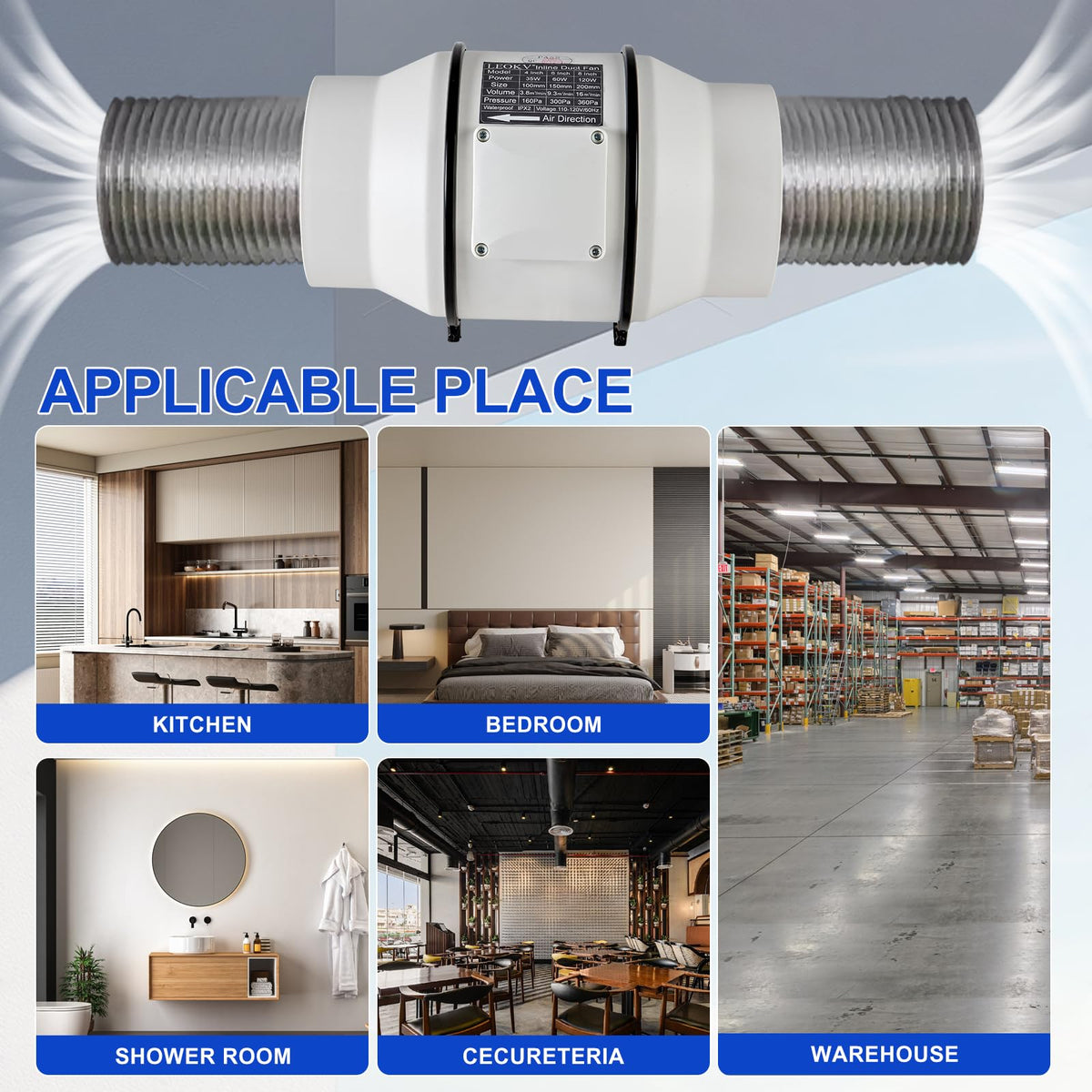 LEOKV durable housing protects internal components from moisture and dust