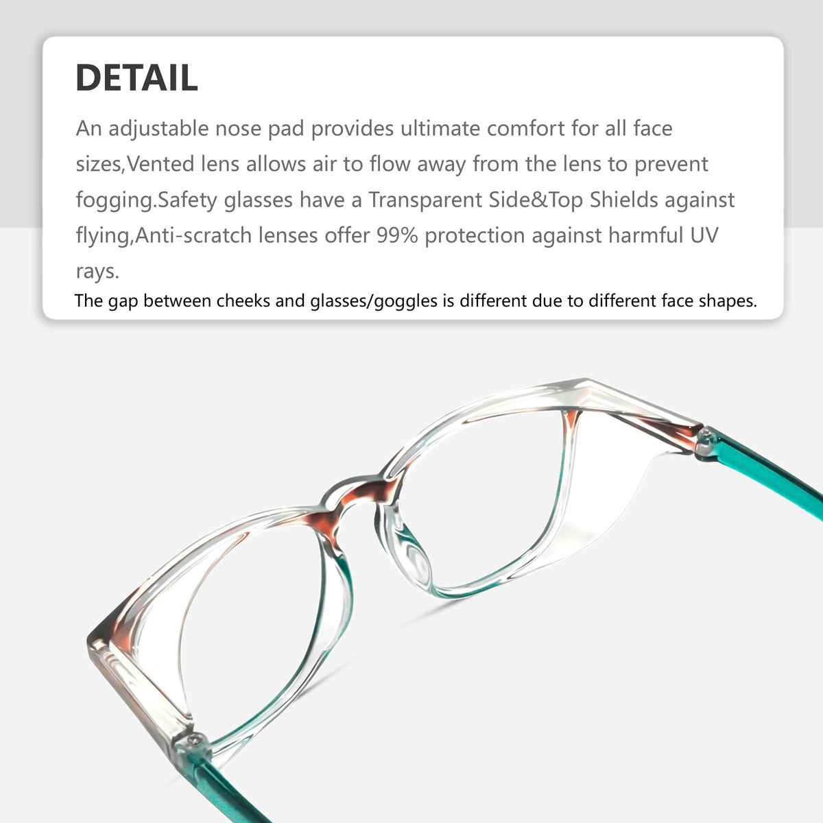 LeonDesigns blue light blocking glasses reduce eye strain during screen use