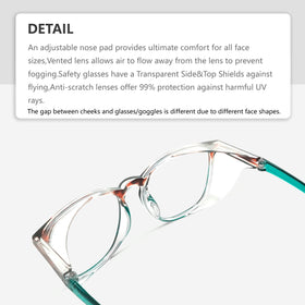 LeonDesigns blue light blocking glasses reduce eye strain during screen use