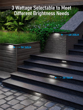 LEONLITE 12-24V paver light rotatable to target pathways and features