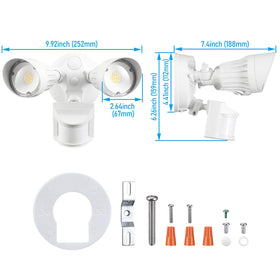 LEONLITE 3CCT long-lasting flood light with extended warranty.