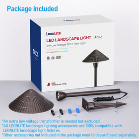 LEONLITE color-temperature options support varied nighttime scenes outdoors.