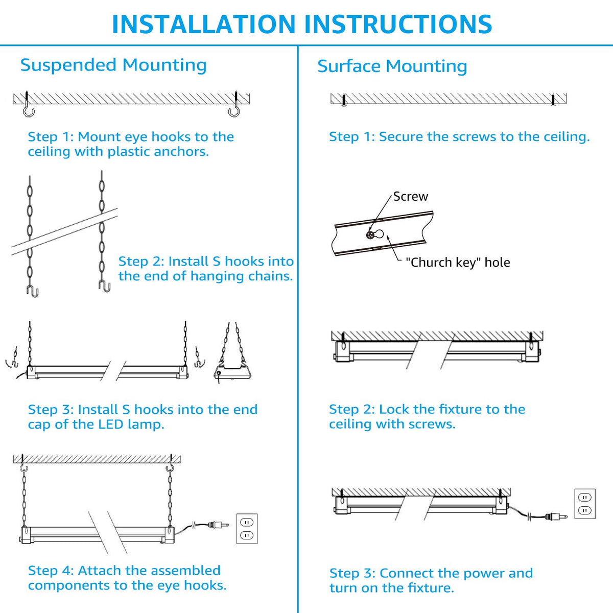 LEONLITE flush-mount option blends with ceilings in workshops