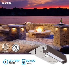 LEONLITE high CRI90 garden light enhances colors in landscapes.