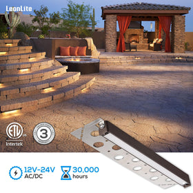 LEONLITE IP65 outdoor-rated design handles wet environments and harsh weather.