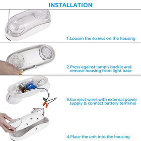LEONLITE device showing IP65 waterproof protection for wet locations
