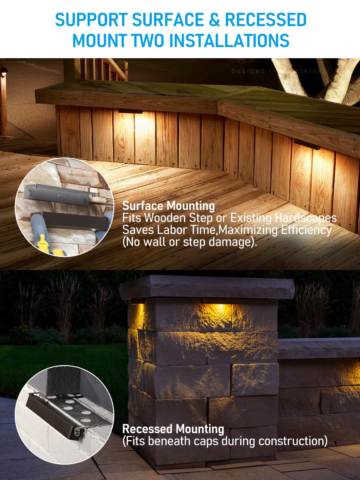 LEONLITE LED landscape light 7inch: versatile, weatherproof mood lighting.