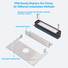 LEONLITE outdoor step light with IP65 waterproof housing for wet areas.