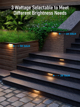 LEONLITE retaining-wall light 7inch: enhances borders with low-voltage glow.