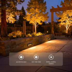 LEONLITE IP65 waterproof rating ensures safe outdoor use.