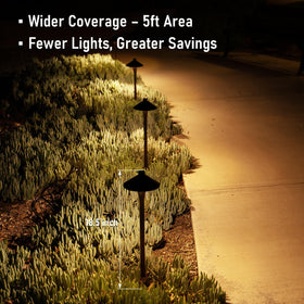 LEONLITE high CRI90 preserves true colors of surroundings.
