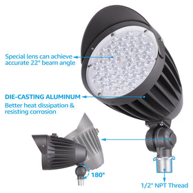 LEONLITE weatherproof outdoor light withstands elements while delivering consistent performance.