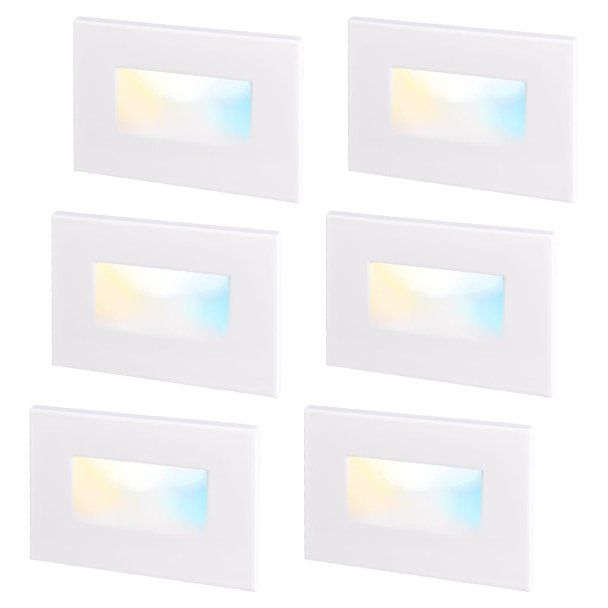 LEONLITE step light front view with adjustable color temperature for versatile ambience