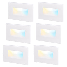 LEONLITE step light front view with adjustable color temperature for versatile ambience